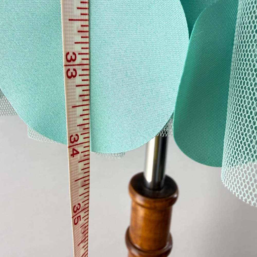 Ryu | ModCloth Seafoam Green Halter Mesh Bubble Shift Dress - Picture 8 of 11